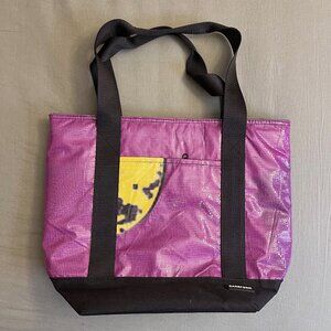rareform Beck Cooler bag - purple and yellow insulated tote